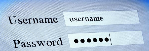 Password login header image